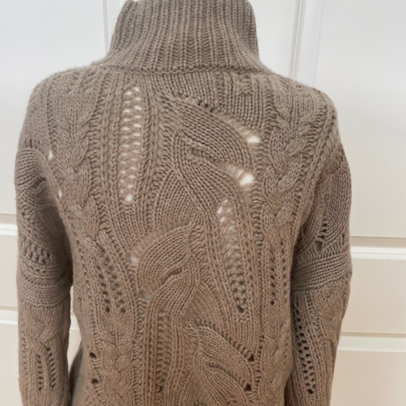 SYLVIE MOCK NECK CASHMERE SWEATER FROM NAKEDCASHMERE - Picture 5 of 9